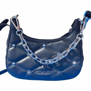 Michael Kors Black Quilted Shoulder Bag